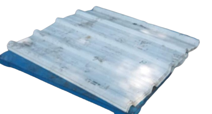 Láminas de zinc pequeñas